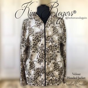 🐆Animal Print🐆Hooded Jacket By Kim Rogers®